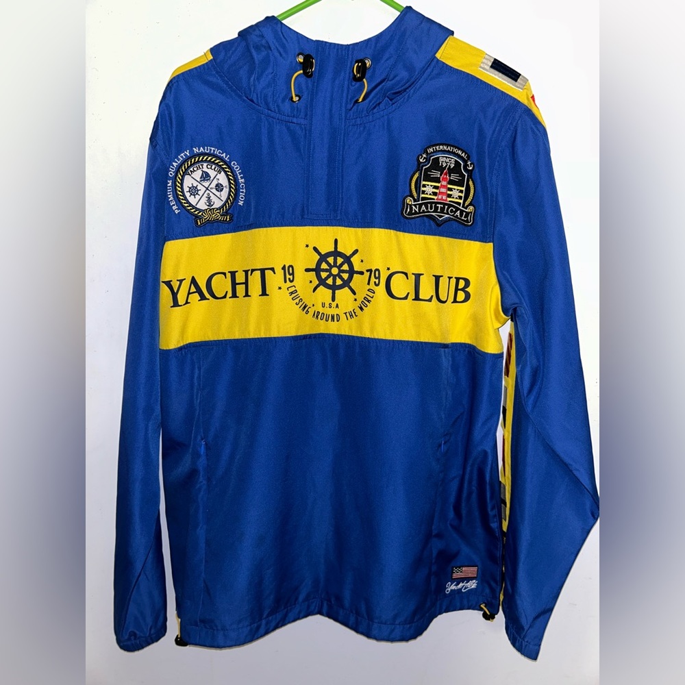 Large Yacht Club Windbreaker Jacket